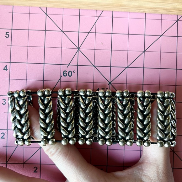 Philippe Audibert Paris ~ Silver Stretch Bracelet ~ Rare - Picture 5 of 7